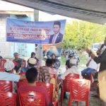 Anleg (ANggota Legislatif) Anggota DPRD Parigi Moutong, Sulawesi Tengah Arnold Oholai menyatakan siap mengawal berbagai usulan warga terkait urgensi pembangunan di desa. Foto: Rilis